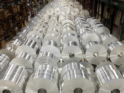 Warehouse of Aluminum Coil