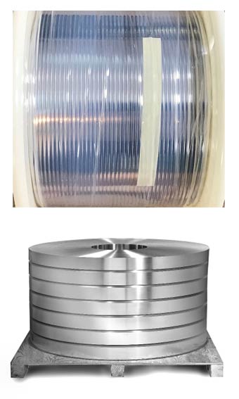 Aluminum Oscillate and Pancake Slitting