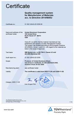 United Aluminum PED Thumb